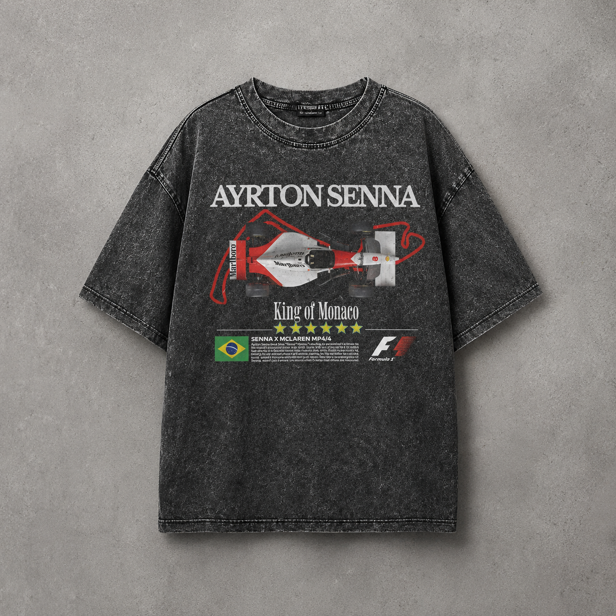 Vintage Racing Oversized Tee